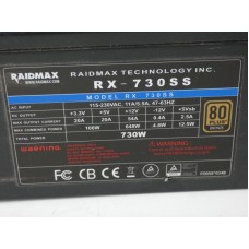 Raidmax 730w Power Supply